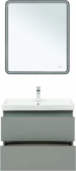 Тумба с раковиной Aquanet Вега 2.0 337960/301804 70 мисти грин