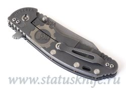Нож Hinderer XM24 gearhead Wharncliffe Blackфотография - 9