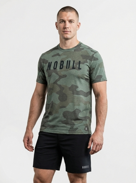 Футболка NOBULL новый камуфляж хаки