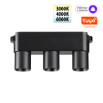 359477 SHINO NT24 108 черный Трековый смарт-светильник для низковольтного шинопровода с двумя режимами работы IP20 LED 6W 24V 3000-6000K EASY