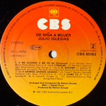 Julio Iglesias - De Nina A Mujer (Голландия 1981г.)