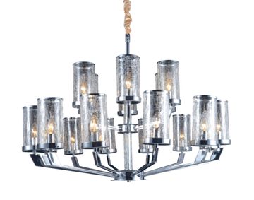 1989R/12+6 CHR (1) Люстра Veneto Luce (Люстра в 2-х коробках А,B)