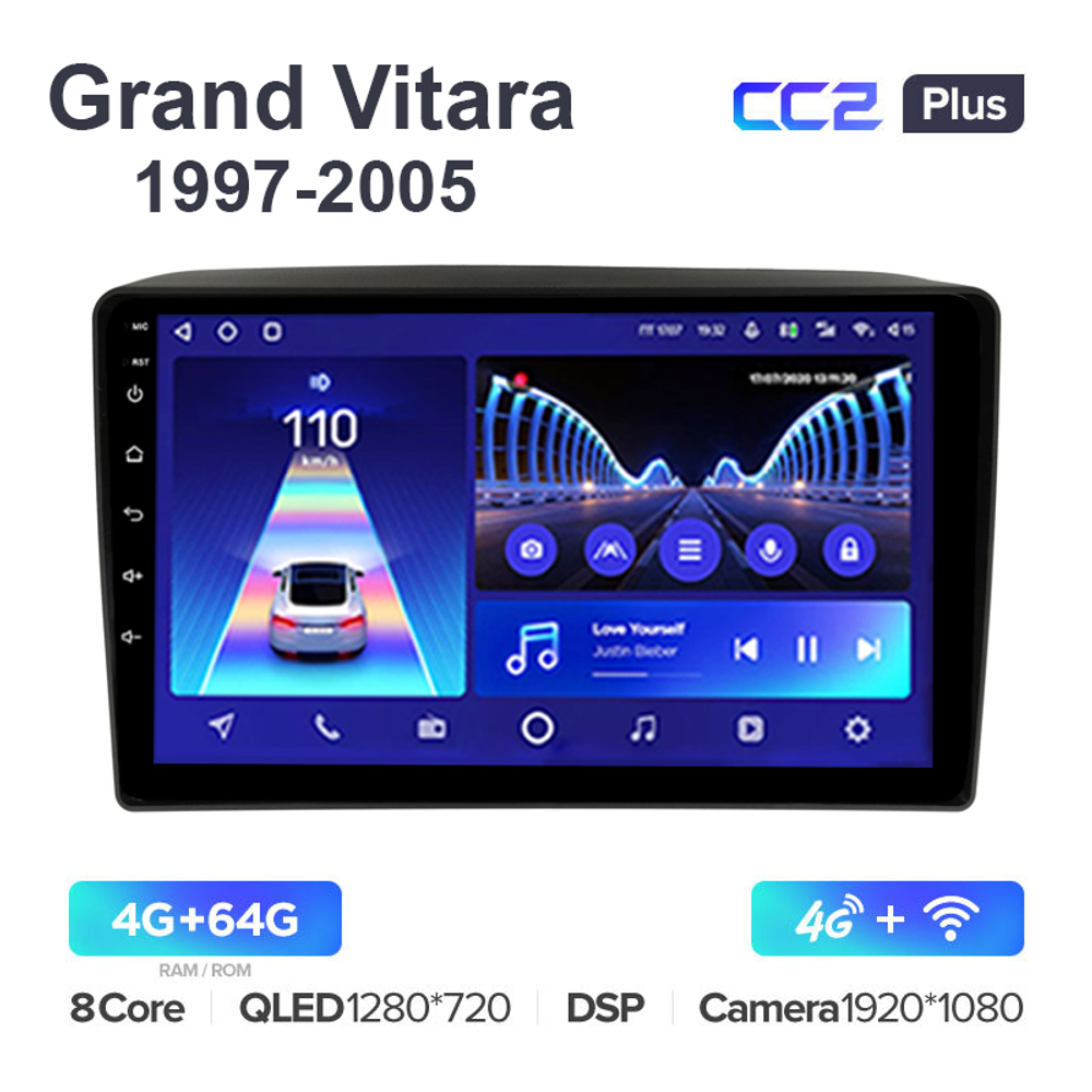 Teyes CC2 Plus 9"для Suzuki Grand Vitara 1997-2005