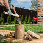 Топор кованный, в сборе, 890/1200 г, деревянное топорище, 500 мм, АО,