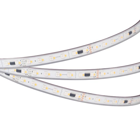 Светодиодная влагозащищенная лента Arlight Бегущий огонь 6W/m 60Led/m 2835SMD разноцветный/дневной 5M SPI-P-BA120-14mm 24V RGBW-Day-PX6-BPT 040623