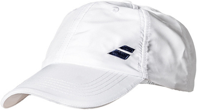 Теннисная кепка Babolat Basic Logo Cap - white/white