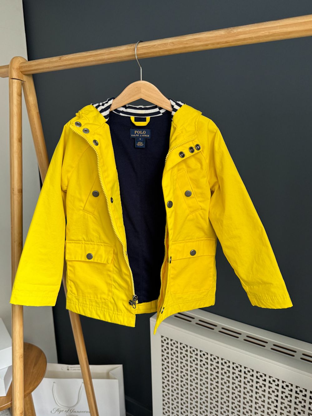 Ветровка с подкладкой из хлопка Polo Ralph Lauren, 110