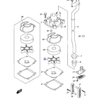 Крыльчатка помпы для лодочных моторов