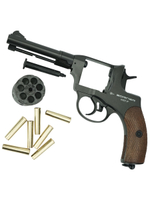 Пневматический револьвер Borner NGT-P Black, кал. 4,5 мм/pellets