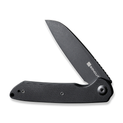 Складной нож SENCUT Kyril 9Cr18MoV Steel Black Stonewashed Handle G10 Black