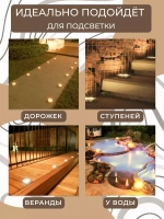 Светильник LED тротуарный (грунтовый) встраив. SP2708 24W 2700K 85-265V IP67 Feron