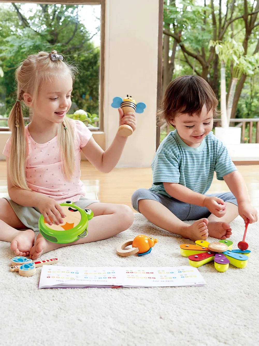 Детский игровой набор серии "Мои первые музыкальные инструменты", серия: мои первые музыкальные инструменты