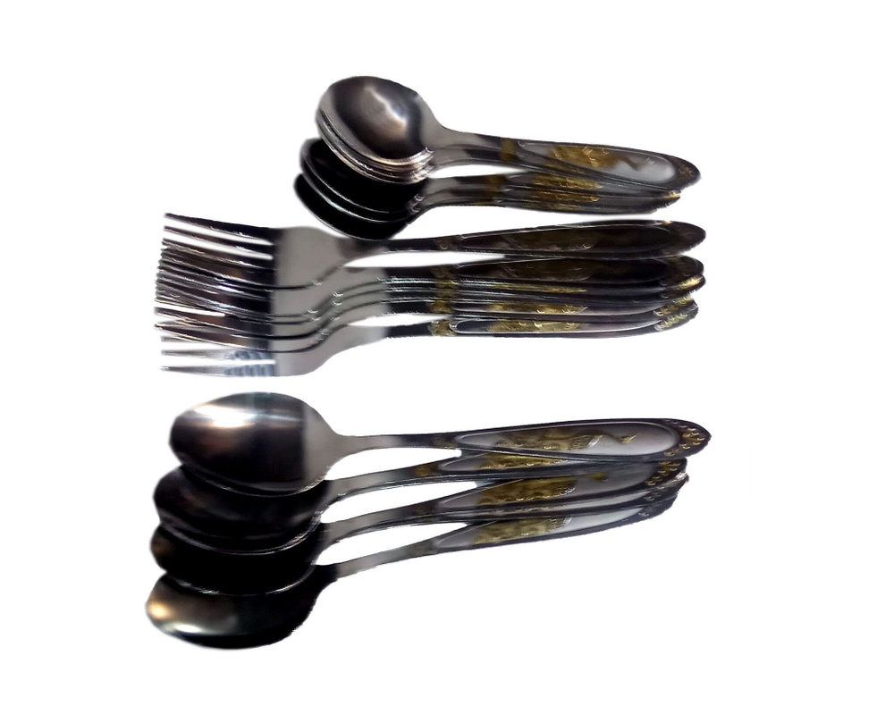 Набор столовых приборов 18шт., материал нержавеющая сталь