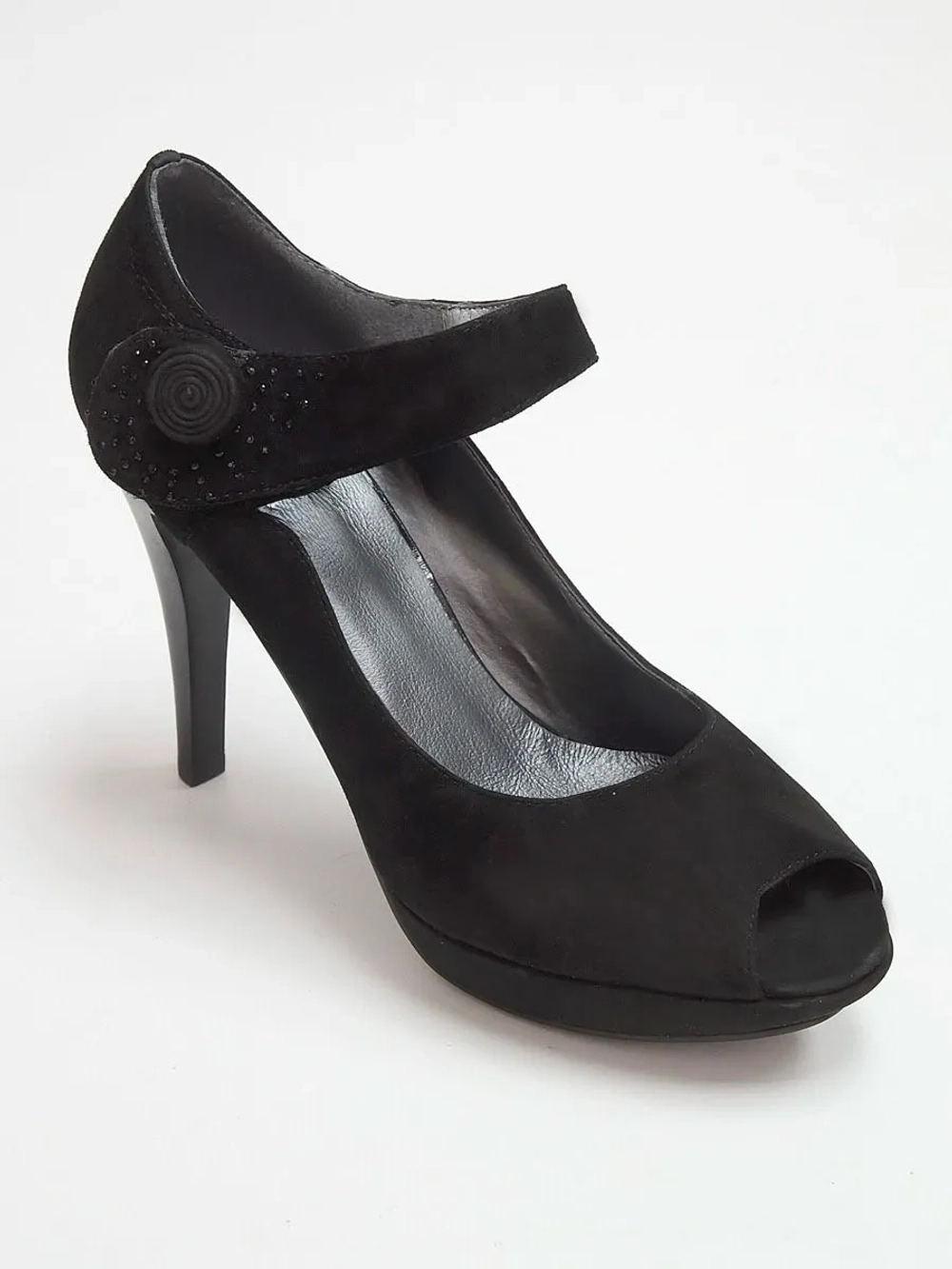 Туфли женские летние натуральная замша