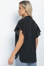 Блуза Челси (черная) Б11494 LT Collection