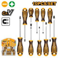Набор отверток 10 шт INGCO HKSD1028 INDUSTRIAL