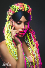 Черная маска Lola Games Party Hard Shy 1141-03lola