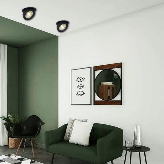 Накладной светильник Reluce 84053-9.0-001QR COB8W BK