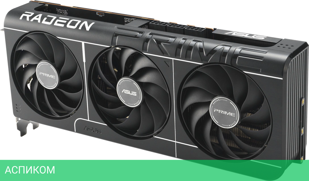 Видеокарта Asus Prime RX 9070XT OC Edition 16Gb GDDR6 (90YV0L71-M0NA00)