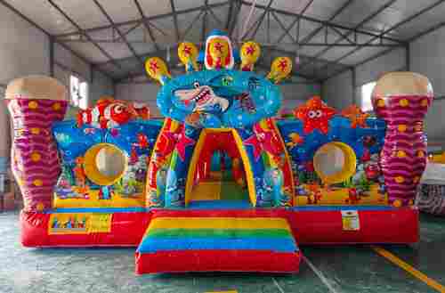 Коммерческий надувной батут "На морском дне" 7*6*5 м