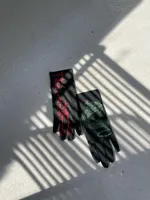 Перчатки Two Black dragon черные