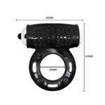 Эрекционное кольцо с вибрацией Power ring Baile