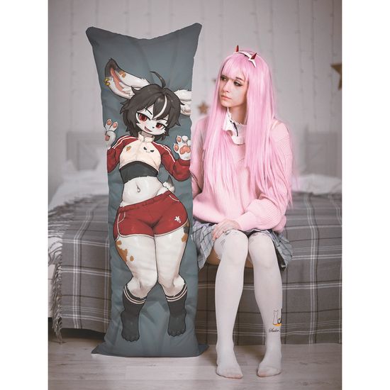 Дакимакура фурри Кролик мальчик арт. 1286