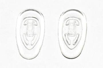 Н/у парный силикон. на защелке LCH37 каплевидный (17 мм), 10 пар