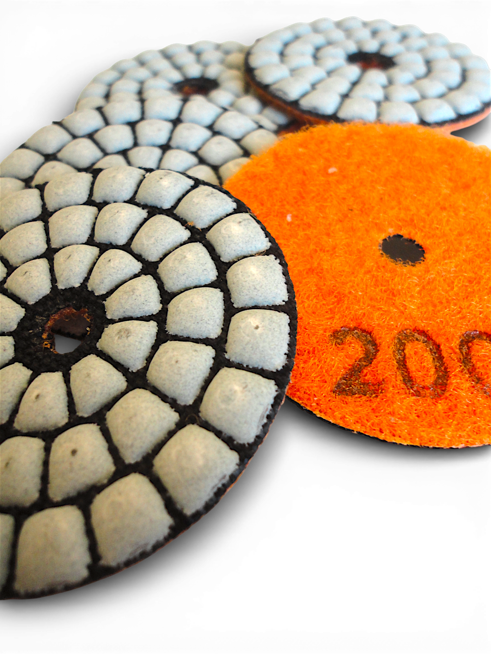 Алмазный шлифовальный круг для гравера (черепашка) для сухой и мокрой шлифовки Ø50мм P200