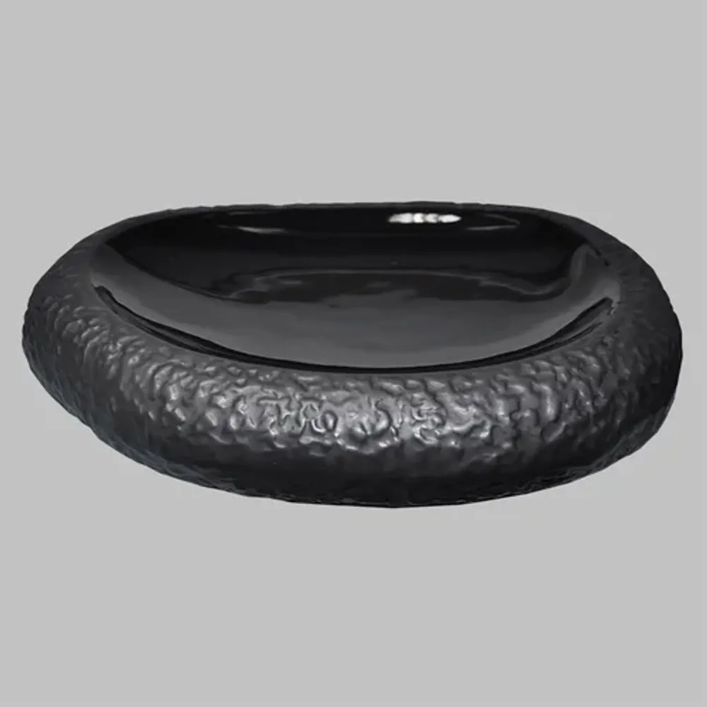 Блюдо овальное 28*22 см Organic Black P.L. Proff Cuisine [3]