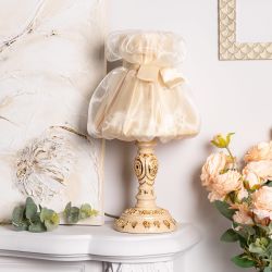 Настольная лампа Корса Айвори Мадлен Жемчуг