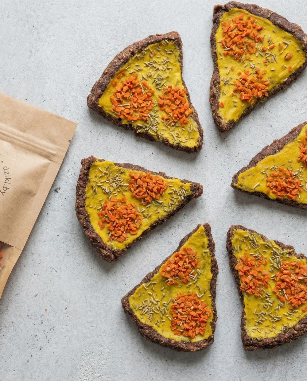 Натуральный снек "Пицца" из говядины для собак | 90% мяса