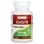 Best Naturals, CoQ10, 400 мг, 60 капсул
