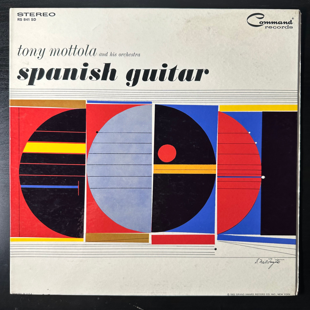 Tony Mottola And His Orchestra ‎– Spanish Guitar (США 1962г.)