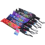 Зонт женский полуавтомат «Эфес», микс 6 цветов, 8 спиц, d-100см, длина в слож. виде 30см