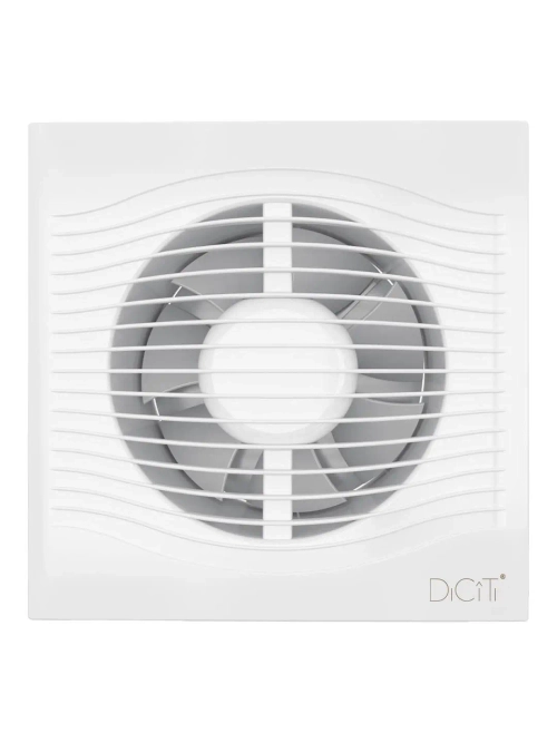 Вентилятор накладной SLIM D125 обратный клапан DICITI