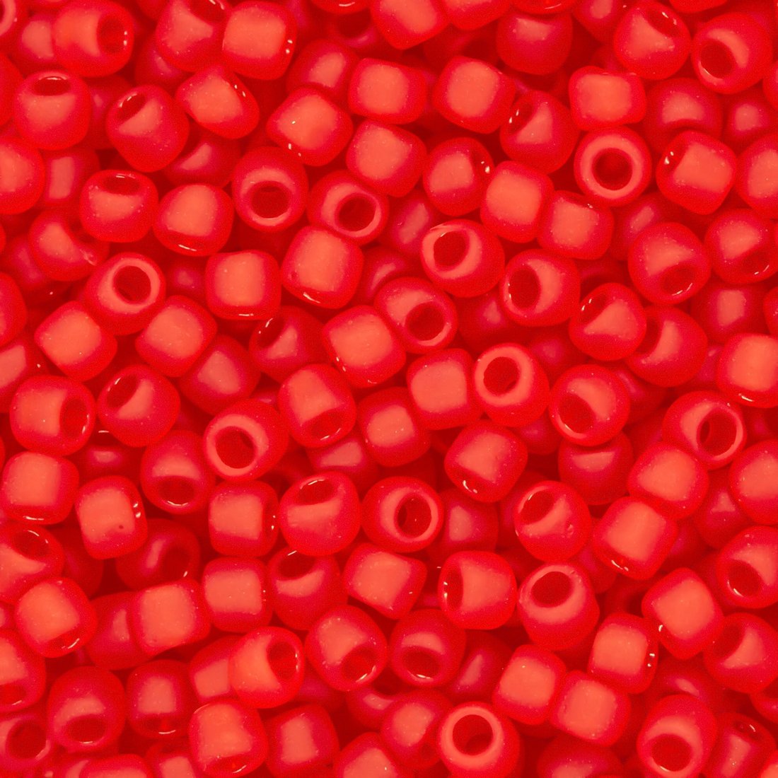 Японский бисер TOHO Round 8/0 (№5F), прозрачный матовый