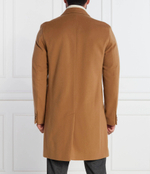 Хлопковое пальто h-hyde-c-224 BOSS BLACK - коричневый(50485199)