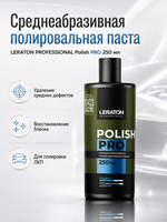 LERATON PROFESSIONAL Среднеабразивная полировальная паста Polish PRO 250 мл
