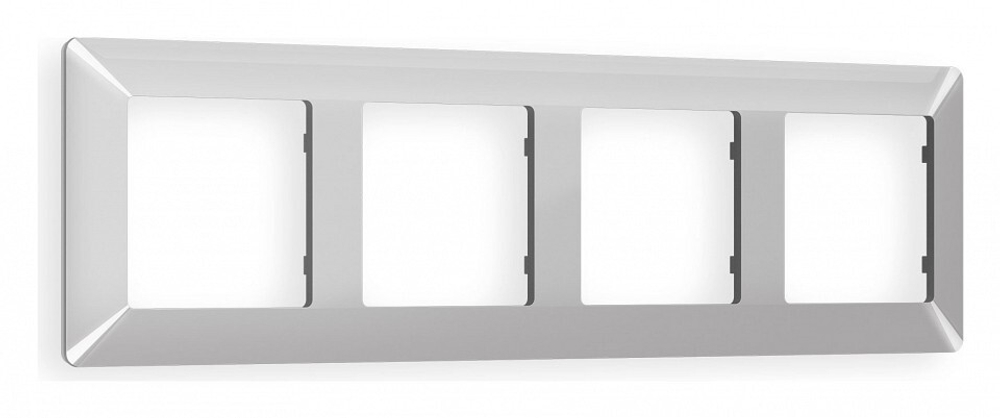 Рамка на 4 поста Ambrella Volt Line AF110404