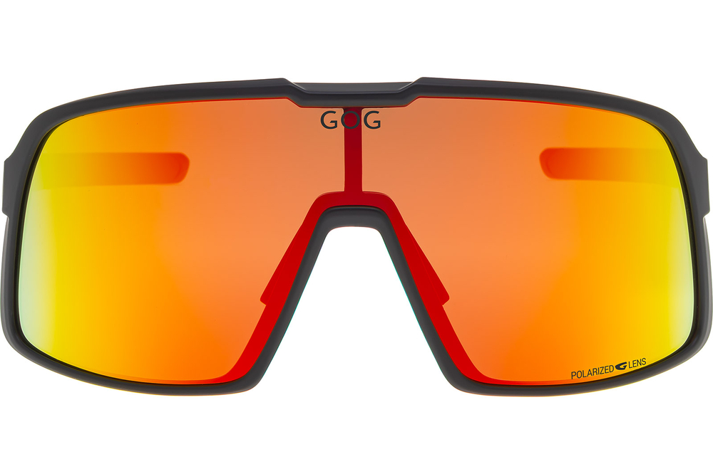 Спортивные очки GOG Kari / Matt Black / Polarized Reflex Red