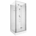 Душевая кабина Cerutti SPA Bella 90T 90x90 прозрачная/хром