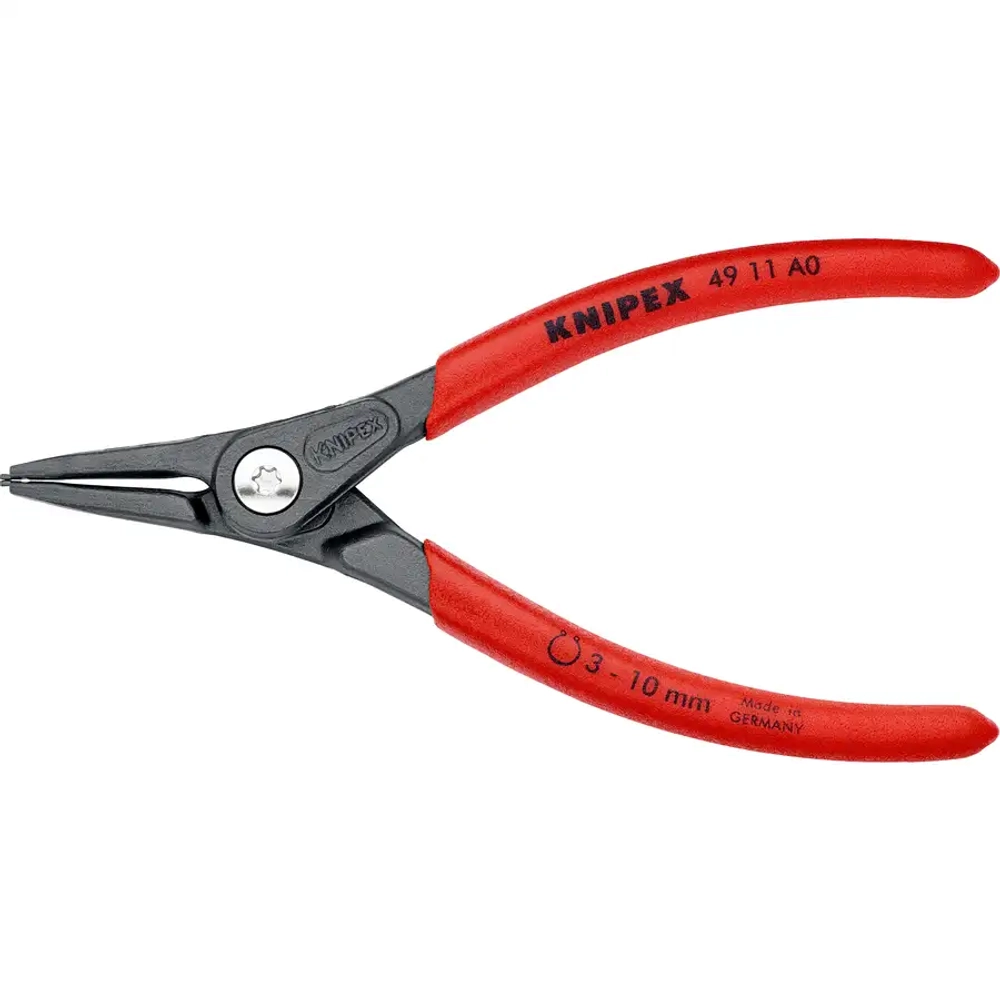 Прецизионные щипцы для стопорных колец черненая 140 мм Knipex 49 11 A0 SB