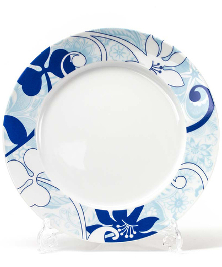 Tunisie Porcelaine Набор обеденных тарелок Blue Sky 27см - 6шт