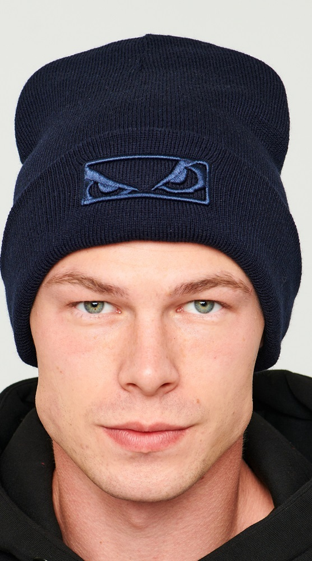 Шапка Bad Boy Logo 3D синий