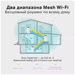 Mesh система TP-Link Deco M4 (3-Pack)