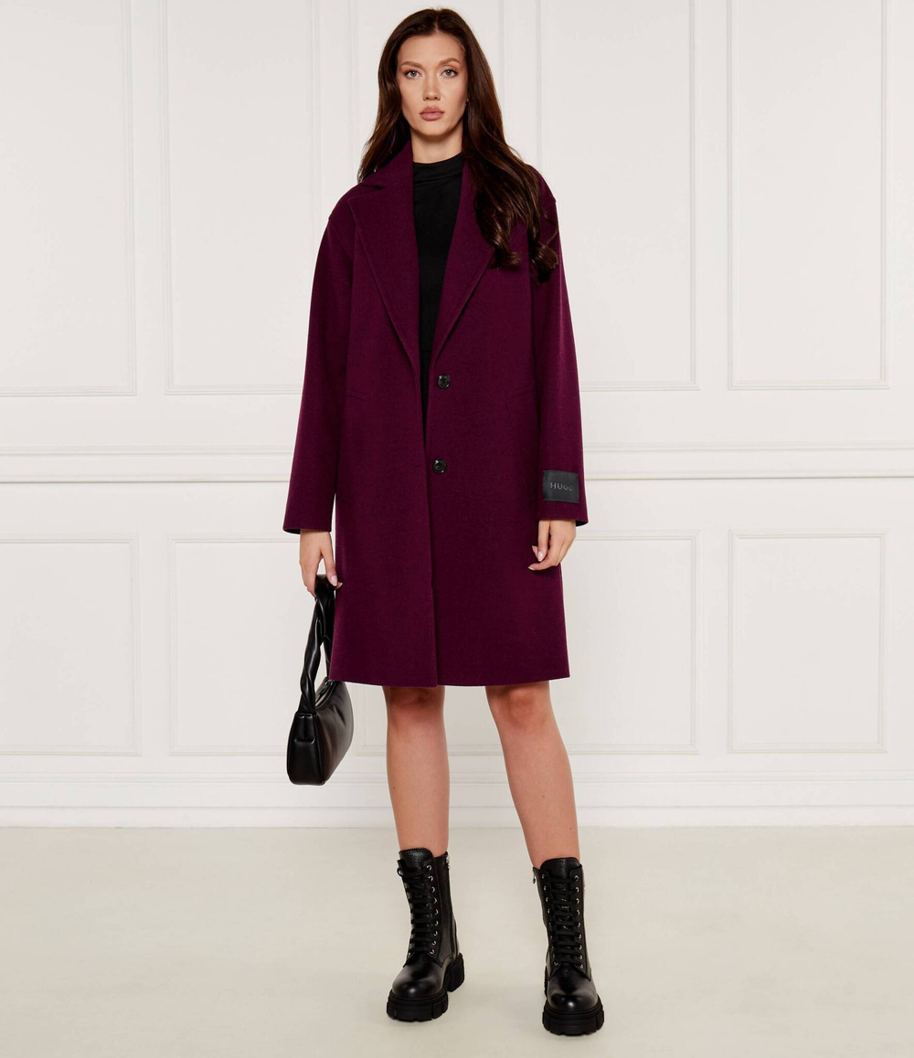 Пальто Matea-1 HUGO - фиолетовый(50534328)