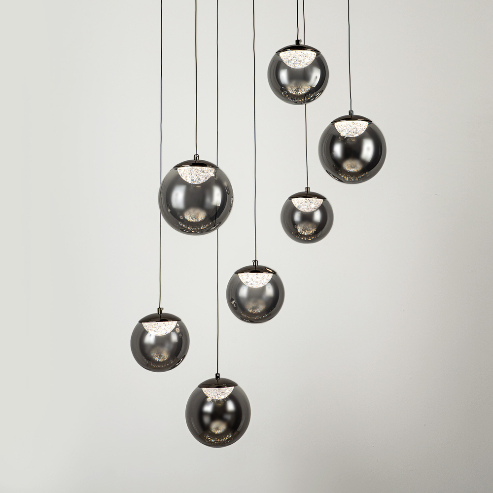 Подвесной светодиодный светильник Modelux ML.2338.7 BK