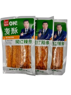 Китайская закуска острое соевое мясо ( 3уп по 76гр)