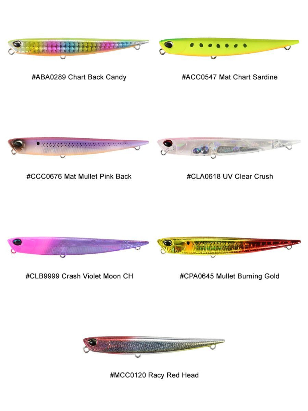 Воблер DUO Bay Ruf Manic Fish 77, CRA0671 Clear Inakko Gold OB, 77 мм, 9 г, тонущий, стикбейт